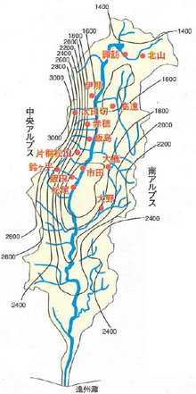 岡山県の二級水系一覧