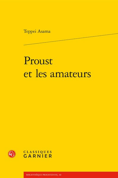 Proust et les amateurs