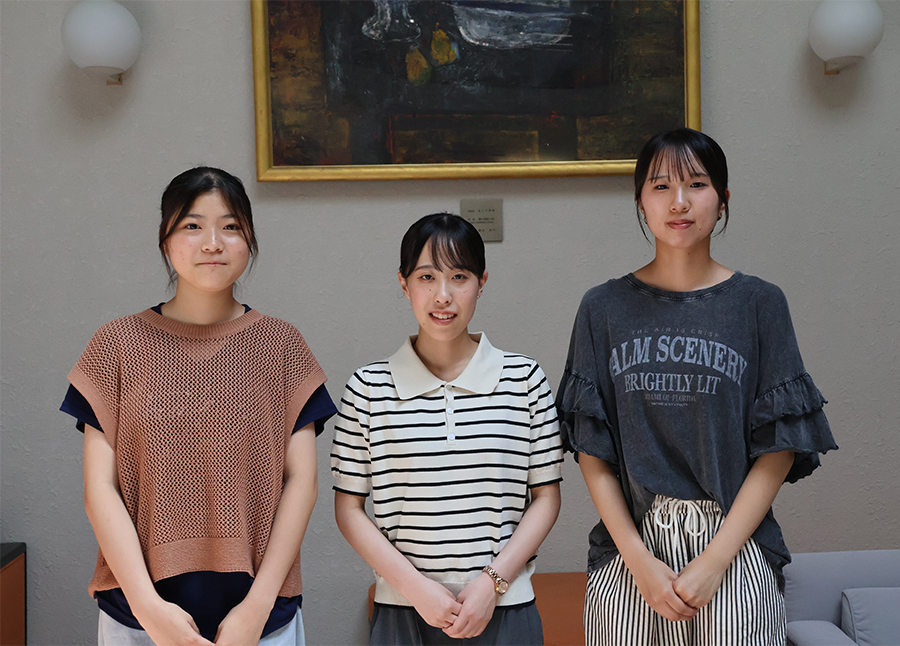 左から、沼澤さん、吉田さん、平井さん